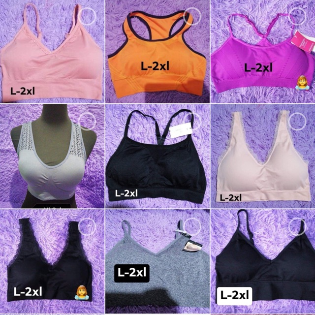 xl size sports bra