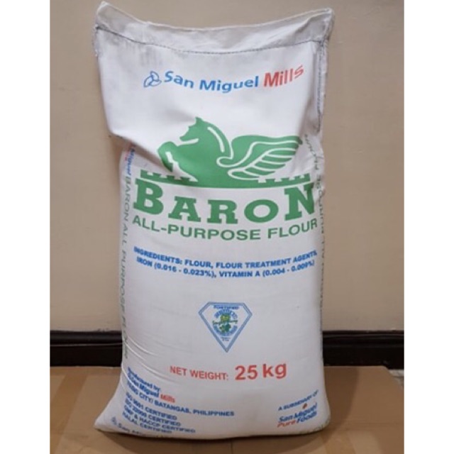 All Purpose Flour 1 Kilogram (Repacked) Baron Brand by San Miguel