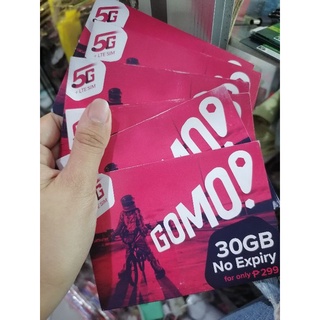 gomo sim 30gb load no expiry and 20gb | Shopee Philippines