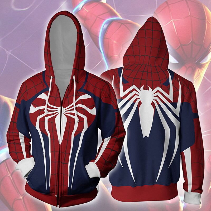 spiderman hoodie ps4