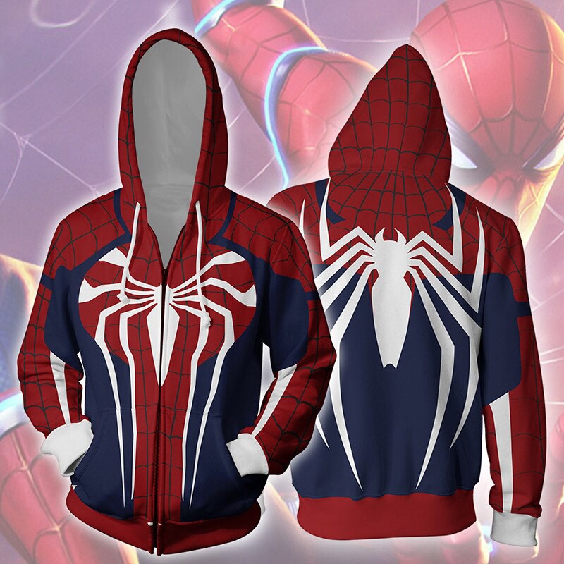 New 2020 Superhero Insomniac Spiderman Ps4 Game Spider Man 3D Printed  Hoodies Sweatshirts Cosplay Streetwear Hoodie | Shopee Philippines