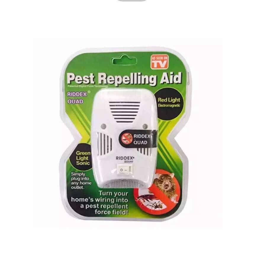 WE GREEN Riddex Quad Pest Repelling Aid Features Sonic Pest Shopee