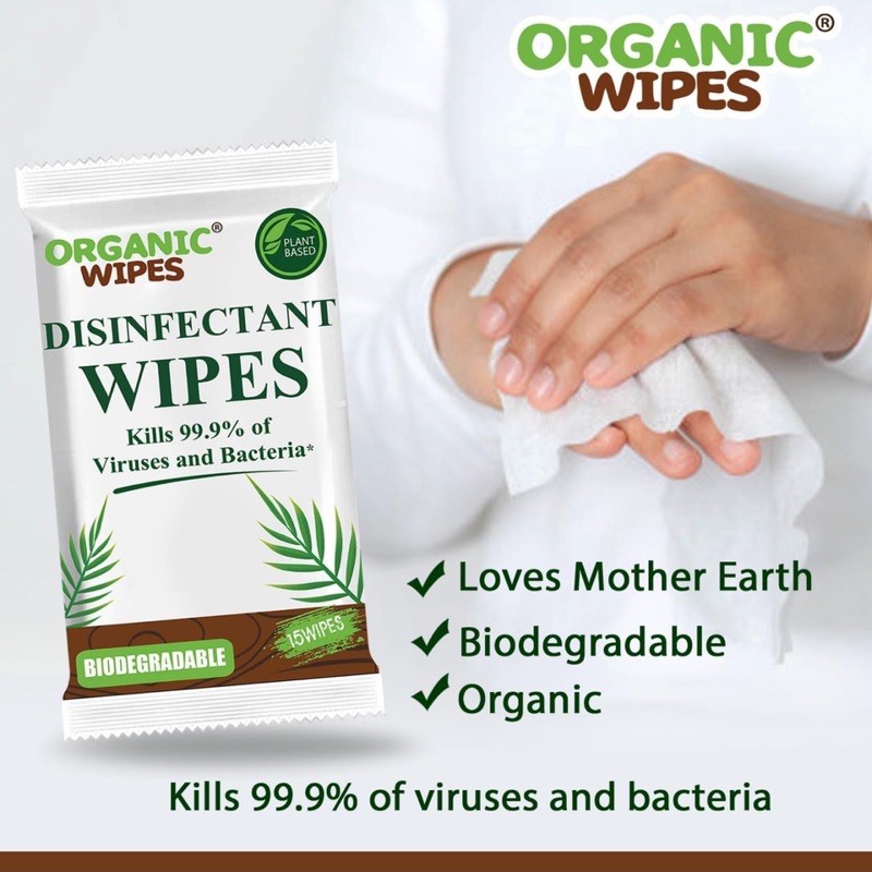 Organic Disinfectant Wipes Shopee Philippines