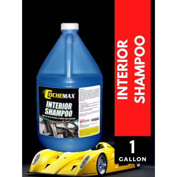 COCHEMAX Car INTERIOR SHAMPOO 1 GALLON Upholstery Cleaner Interior