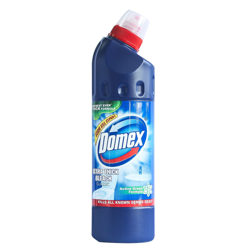 Domex Ultra Thick Bleach Toilet Cleaner Classic Antibacterial 900ml