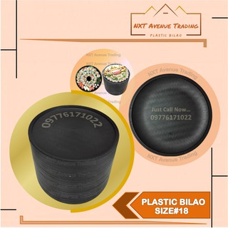 Plastic Bilao 9” 10” 12” 14” 15” 16” 18” #18 DEEP BILAO (Reusable) / sushi tray / round tray #8