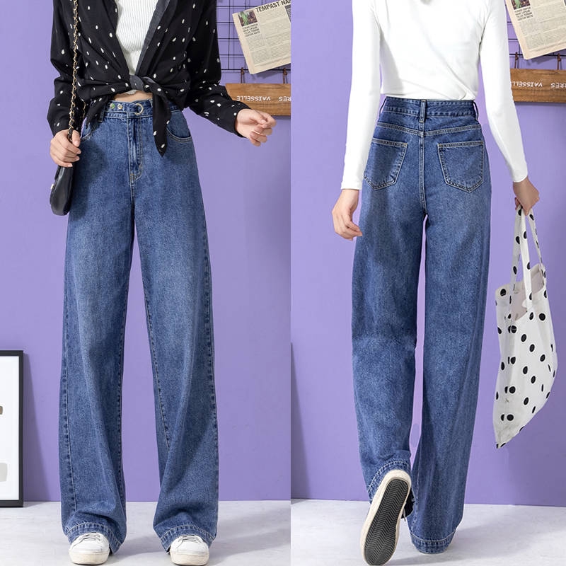 wide mom jeans