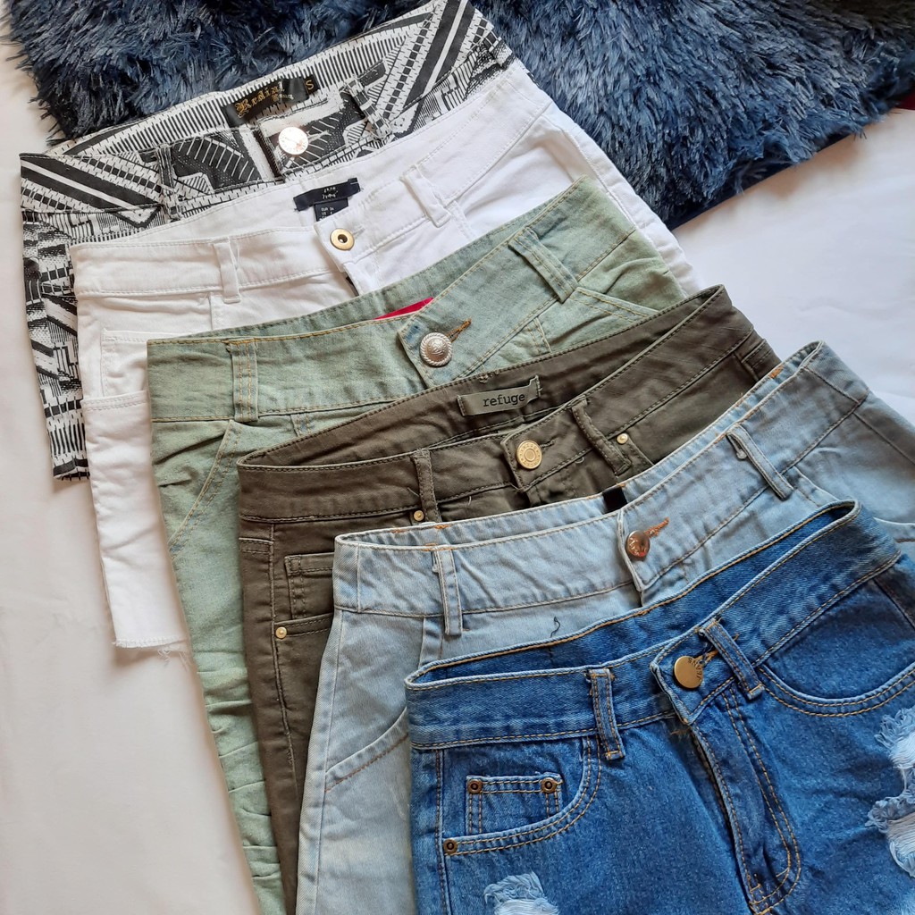 refuge high waisted shorts