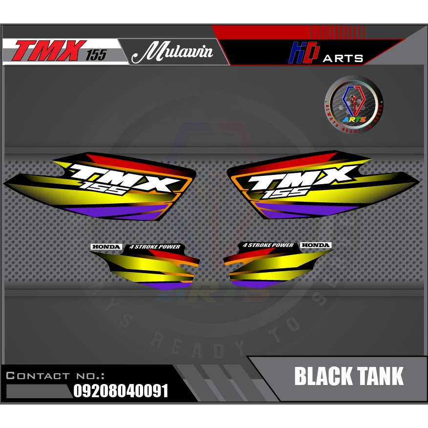 tmx 155 sticker