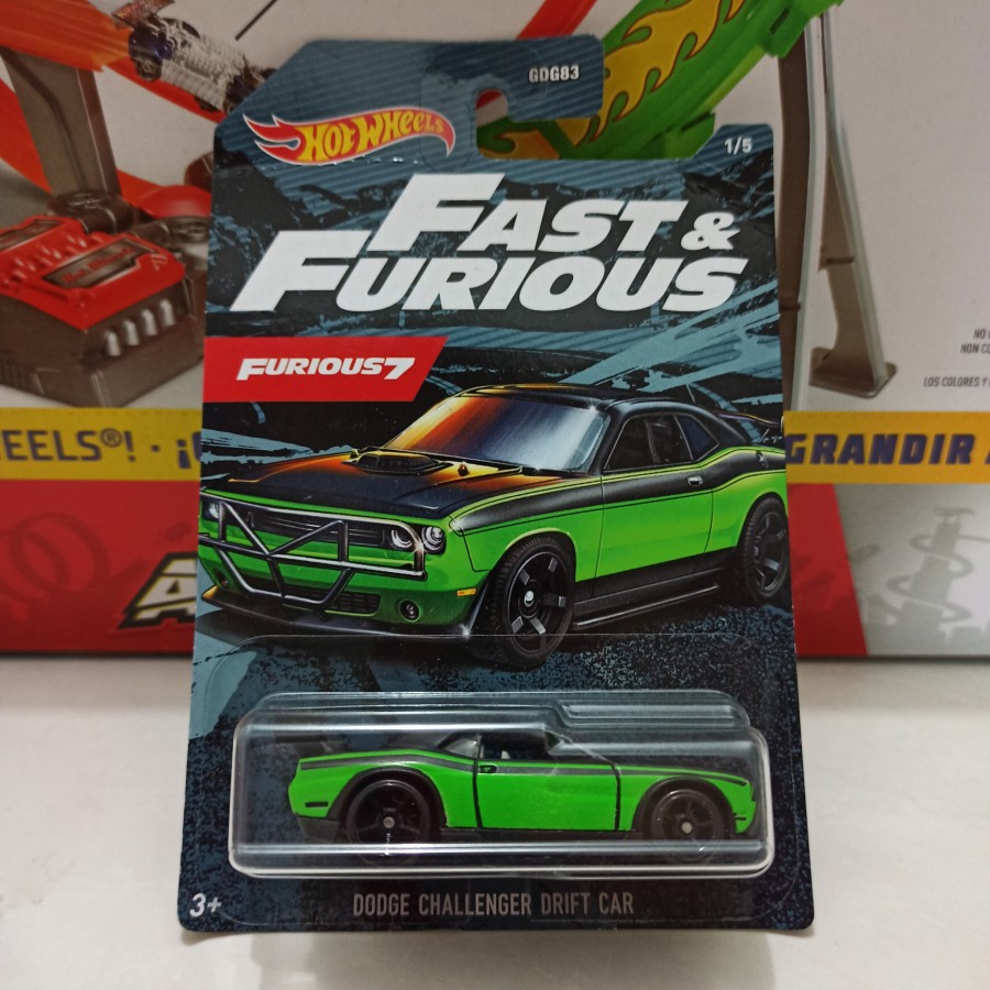 hot wheels dodge challenger drift car fast and furious