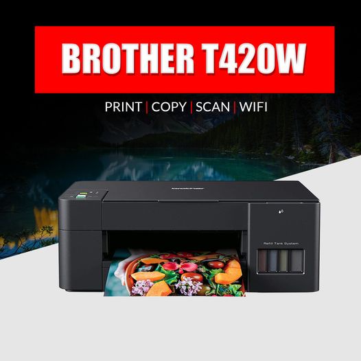 Мфу струйное brother dcp t420w обзор