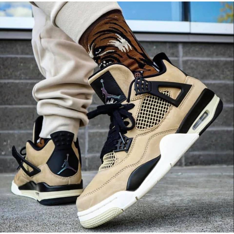 Men Jordan Iv Fossil Air Jordan Retro Maniere Fossil Stone UK 10 UK