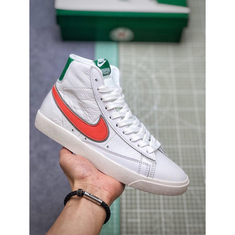 men stranger things x nike blazer mid hawkins high