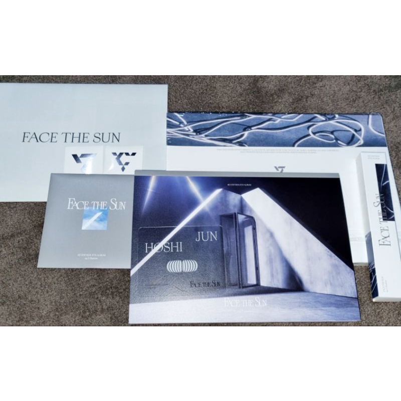 SVT Face The Sun Unsealed albums with Highlighter Shopee Philippines