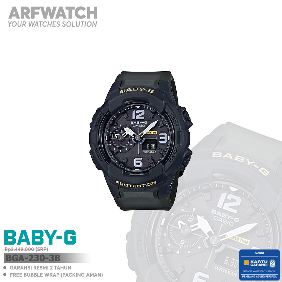 Casio Baby G Bga 230 3b Bga 230 3bdr Original Shopee Philippines