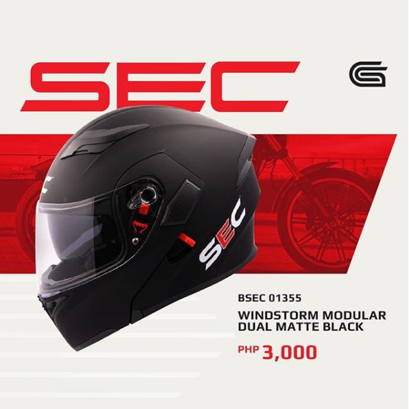 Windstorm modular helmet (original sec) Shopee Philippines