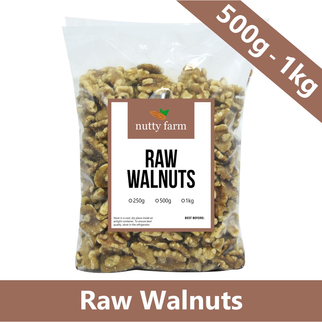 Raw Walnuts (500g 1kg) by Nutty Farm Shopee Philippines