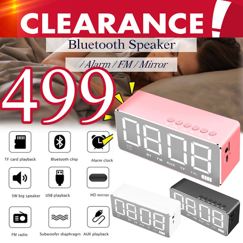 bluetooth radio alarm clock