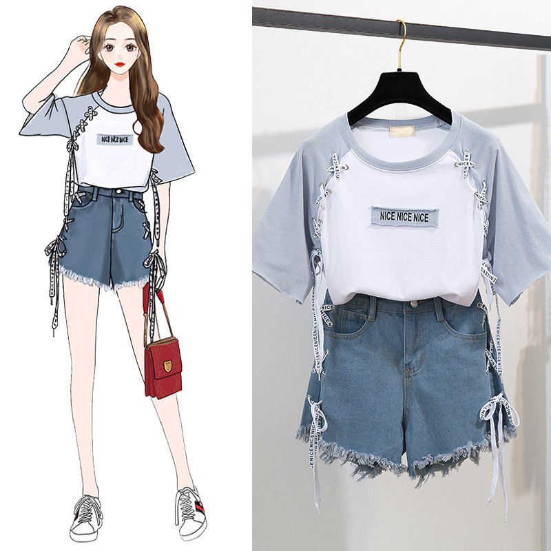 denim short girls