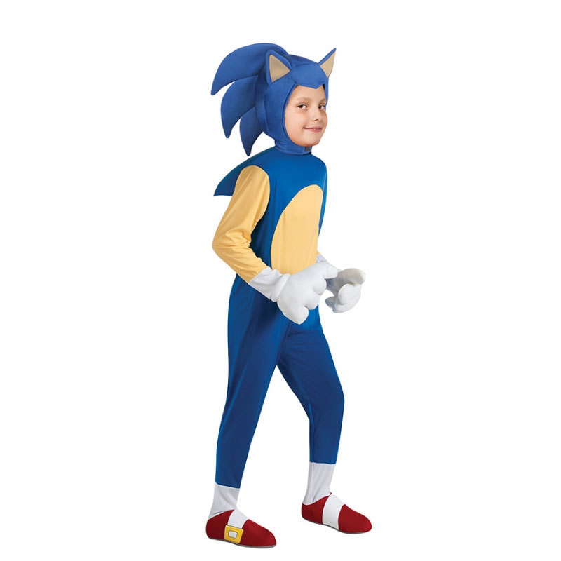 Low price event saleAnime sonic hedgehog cosplay costume for girls 4-13 years old