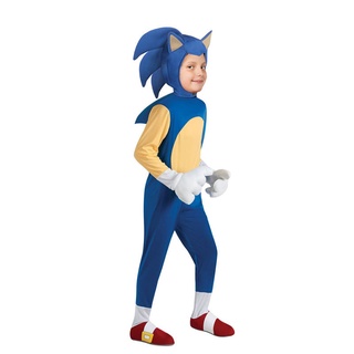 Low price event saleAnime sonic hedgehog cosplay costume for girls 4-13 years old #1