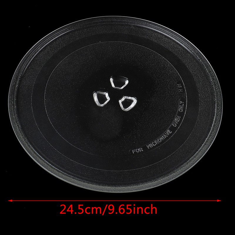 24.5cm Microwave Oven Glass Plate for Hanabishi,Micromatic , Whirlpool