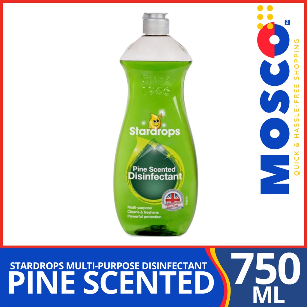 STARDROPS Pine Scented Disinfectant 750mL Shopee Philippines