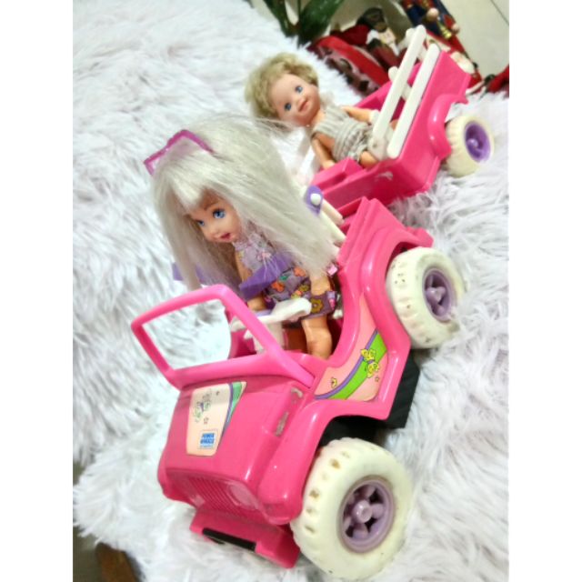 barbie doll power wheel