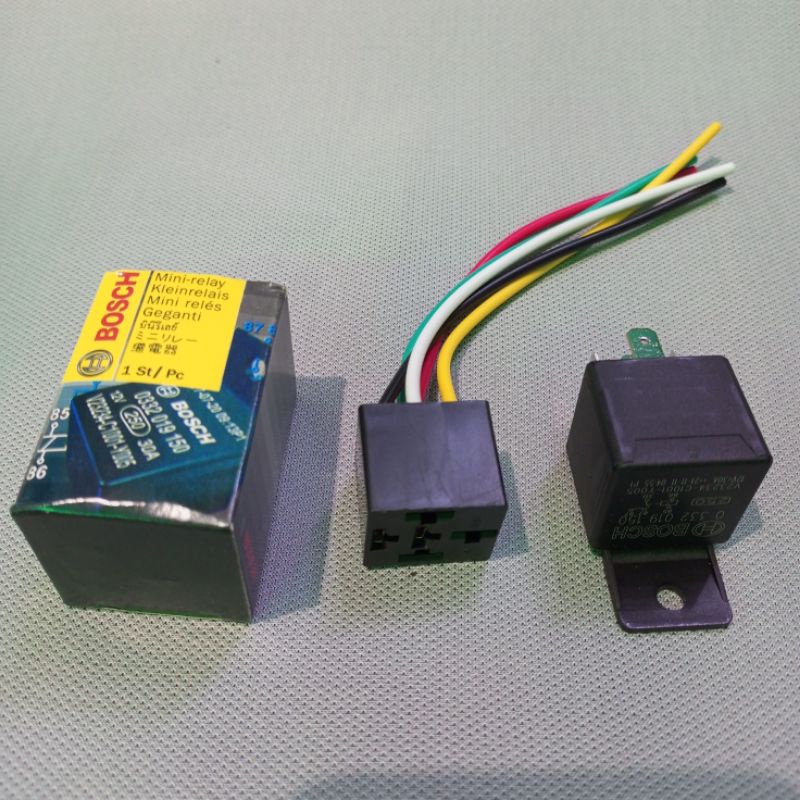 Bosch Relay Socket Set 12 V 30 Amp Shopee Philippines