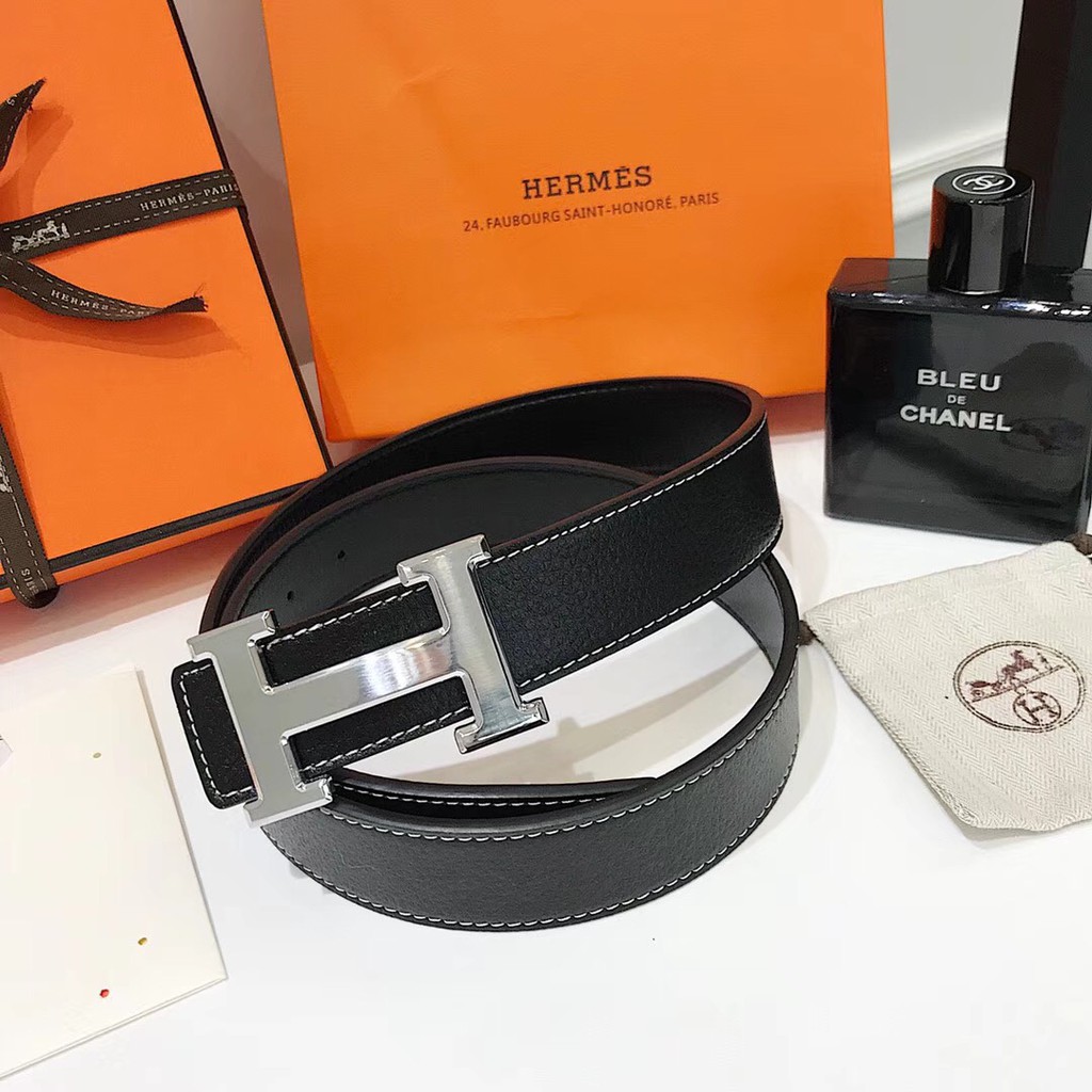 Hermes belt men belt leather sale COD 