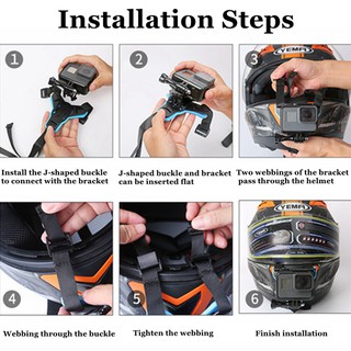 Accessories For AKASO V50 Brave4 EK7000 Motorcycle Helmet Front Fixed