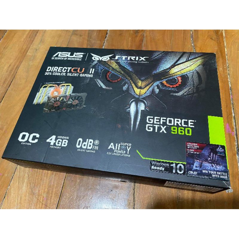 Asus Strix Geforce Gtx 960 Shopee Philippines