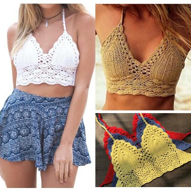 crochet bra