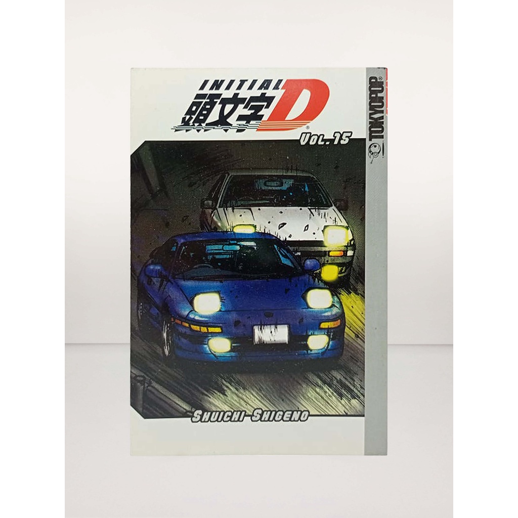 INITIAL D Volume 15 SOFTCOVER By Shuichi Shigeno Shopee Philippines