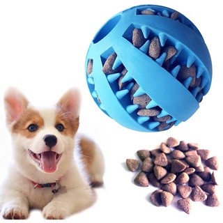 Dog Treat Toy Ball Dog Tooth Cleaning Toy Dog Molar Ball Puppy Leaking Ball Chew Interactive Dog Toy