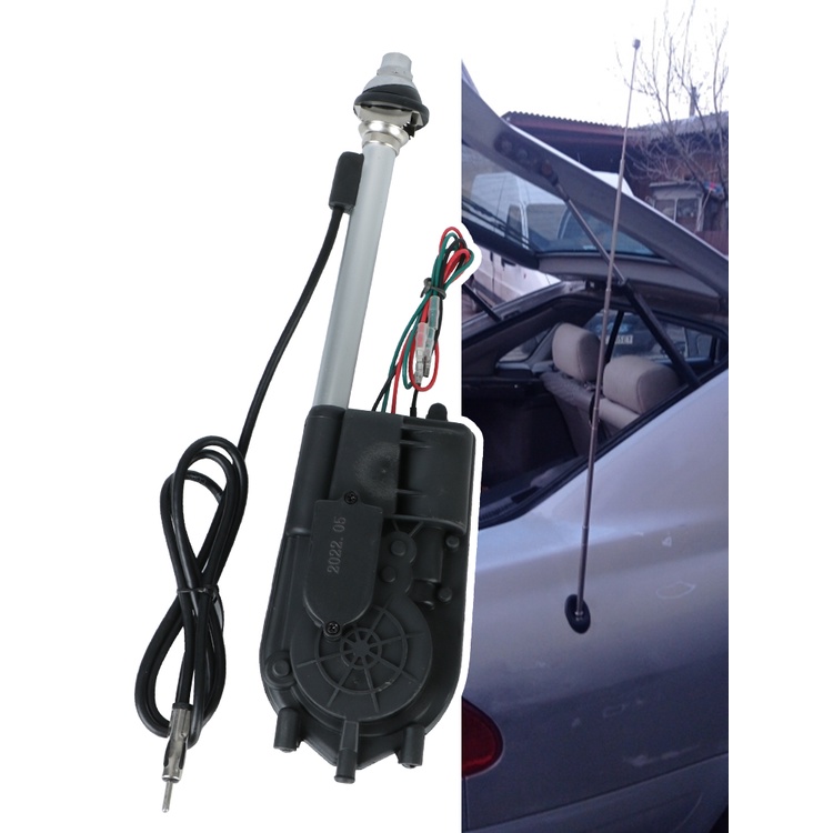 Automatic Telescopic Antenna For Car SUV AM FM Radio Exterior Vehicle
