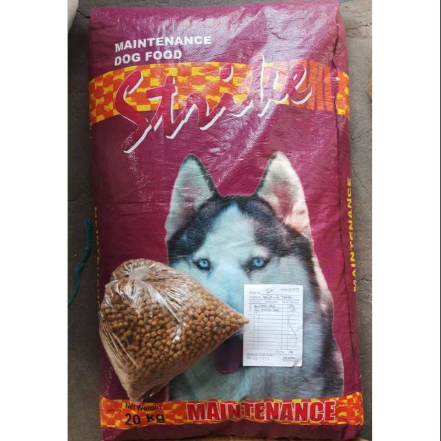 Strike Maintenance Dog Food 20kg Shopee Philippines