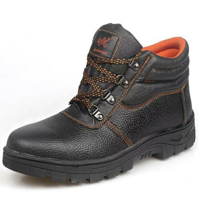 Forklift Safety Shoes Antismashing High Cut Work shoes （steel Toe） Shopee Philippines
