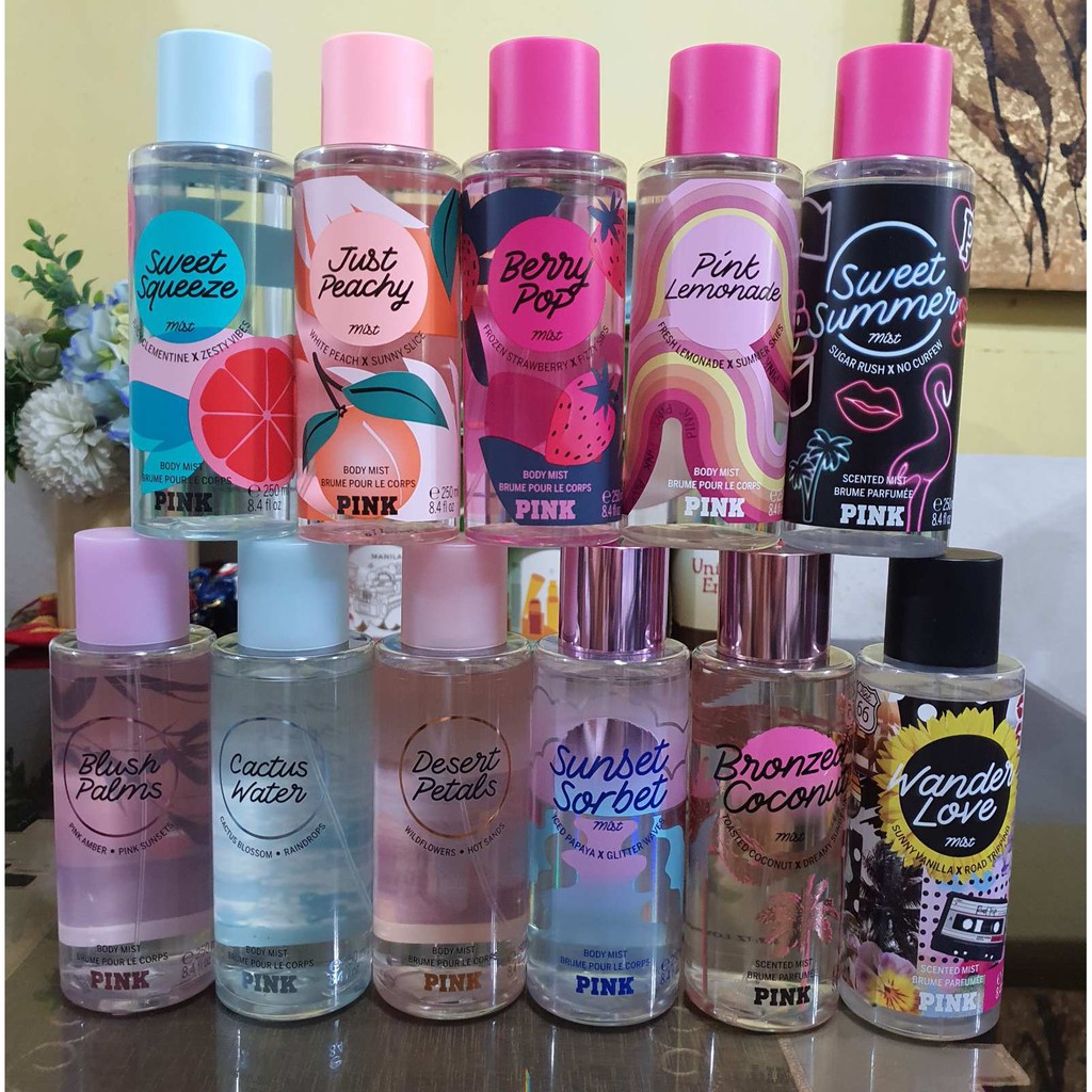 Victorias Secret Pink Fragrance Mist Batch 02 Shopee Philippines 