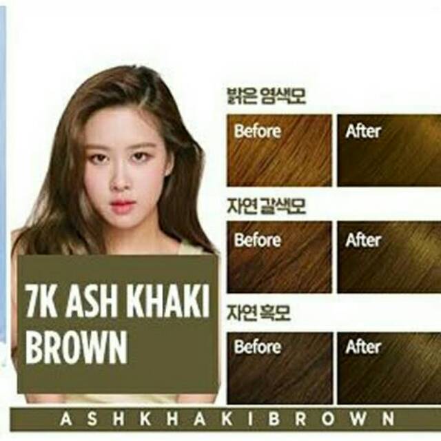 Hello Bubble Hair Color 7k (Ash Khaki Brown) | Shopee Philippines
