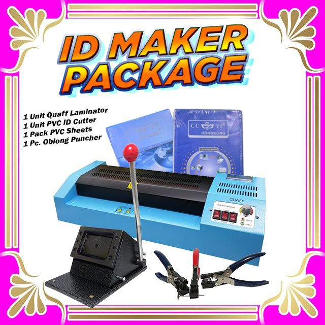 PVC ID MAKER PACKAGE Shopee Philippines