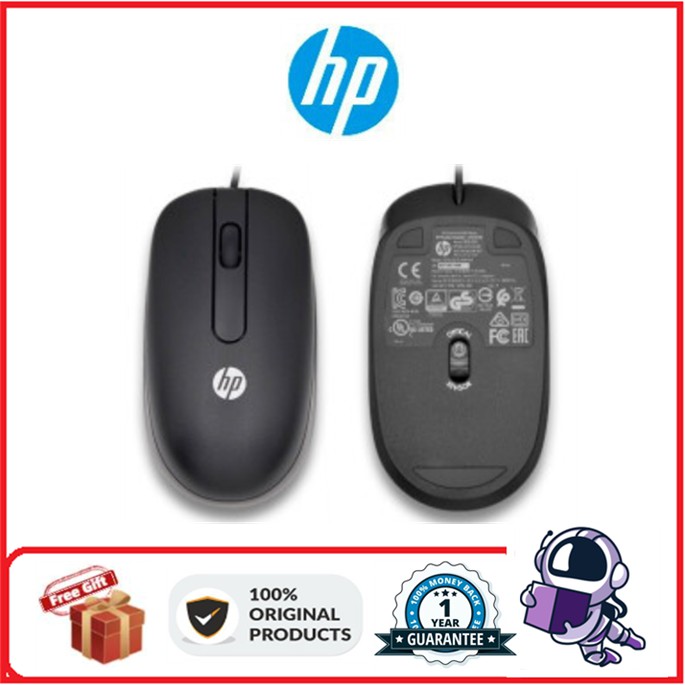 HP USB Wired MOFYUO Optical Mouse Office Ergonomics Plug and Play ...