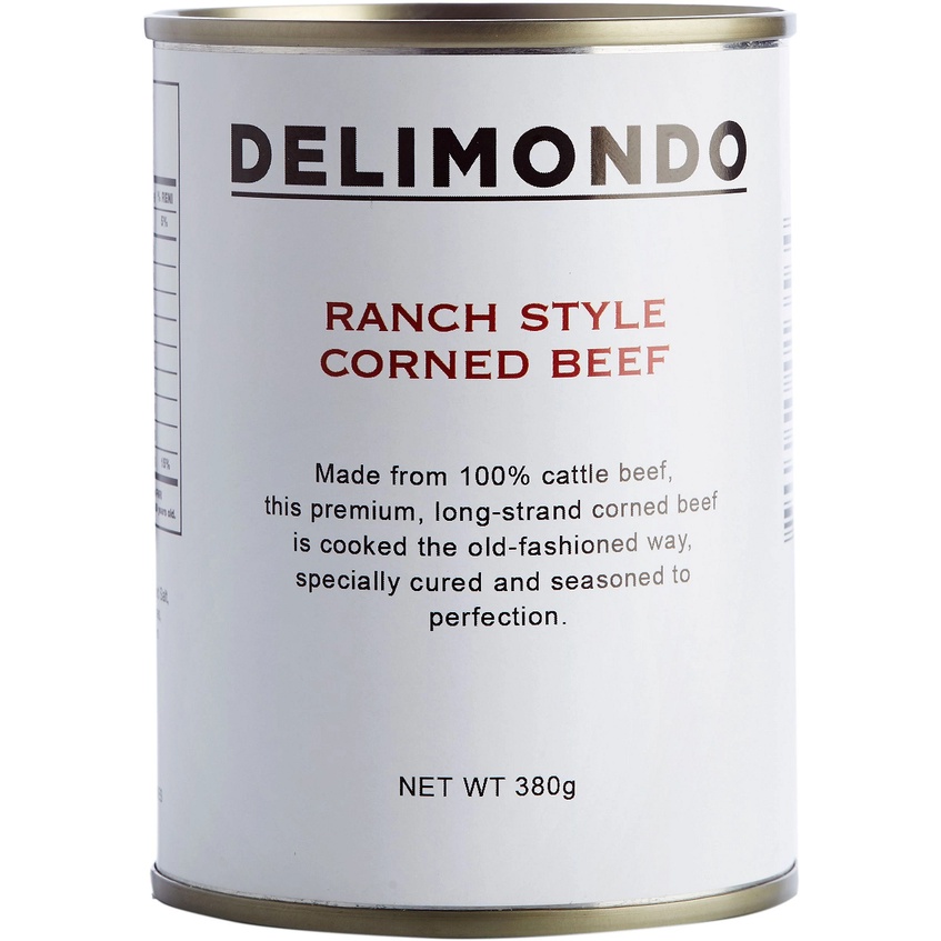 Delimondo Ranch Style Corned Beef (380g) Shopee Philippines