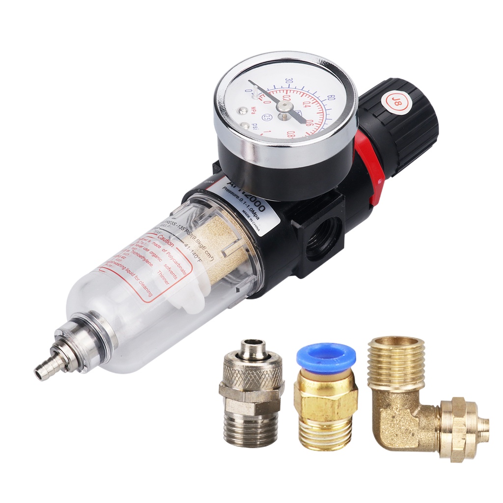 New Dental Reduce Valve Air Filter Regulator Compressor&GasPressure