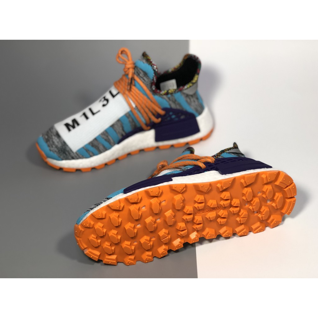 Sepatu Adidas NMD Hu Trail Pharrell Now Is Her Time Black