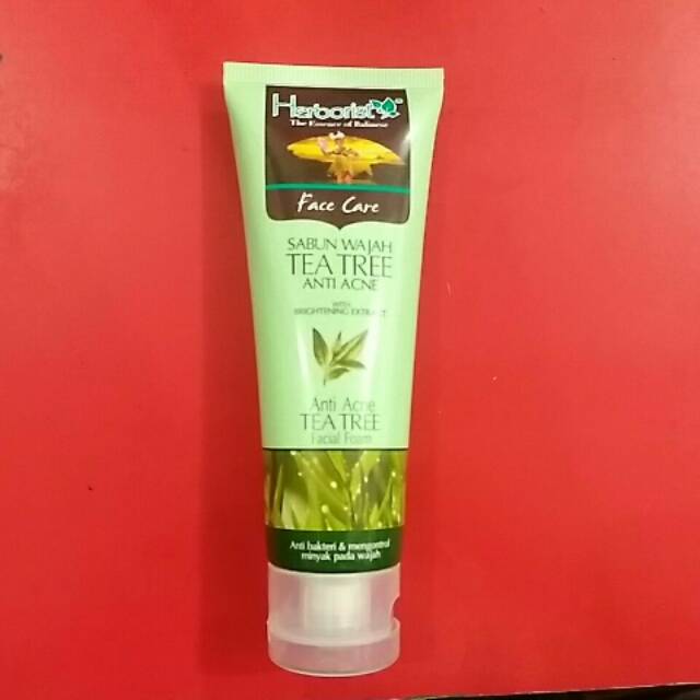herborist tea tree facial foam