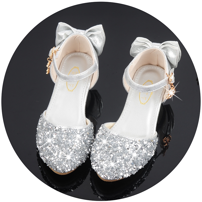 girls silver dress shoes