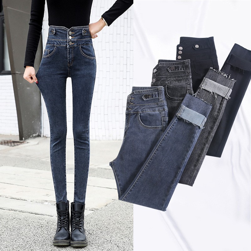 button fly plus size jeans