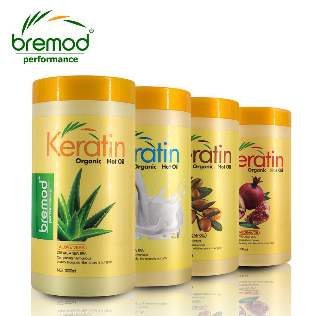 Bremod Keratin Organic Hot Oil 1000ml Shopee Philippines