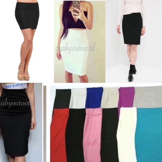 long pencil skirt